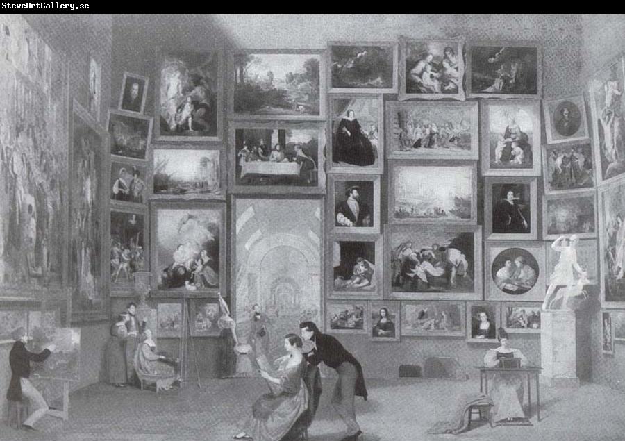 Samuel Finley Breese Morse Die Galerie des Louvre